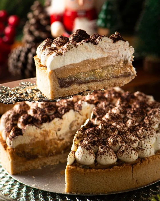Torta Banoffee, Grão Confeitaria Saudável
