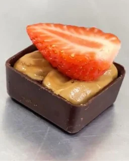 Tacinha de Morango, Grão Confeitaria Saudável
