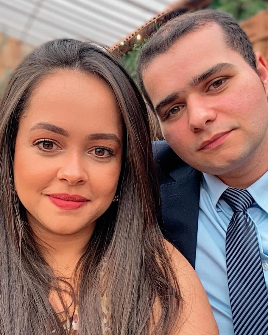 Bárbara e Thomas, o casal fundador da Grão Confeitaria Saudável