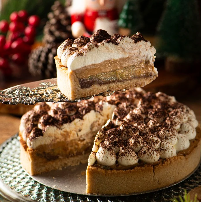 Torta Banoffee, Grão Confeitaria Saudável