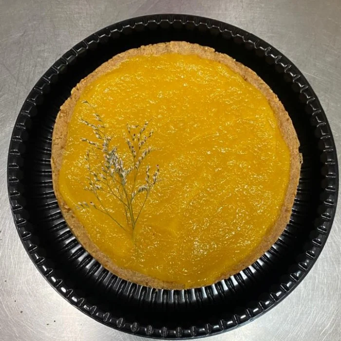 Quiche Salgada de Alho Poró com Damasco sem leite, Grão Confeitaria Saudável